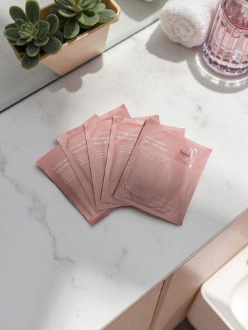 Bio Collagen Lavvish face mask set of 5