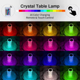 Crystal Lamp LED 16 Colours with remote control