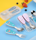 Spoon & Fork Kids Cutlery Set - Unicorn