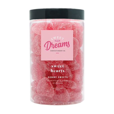 Gummy Sweets Jar - Sweet Hearts 360 Grams
