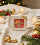 Holly Leaf Christmas Maxi Tealights