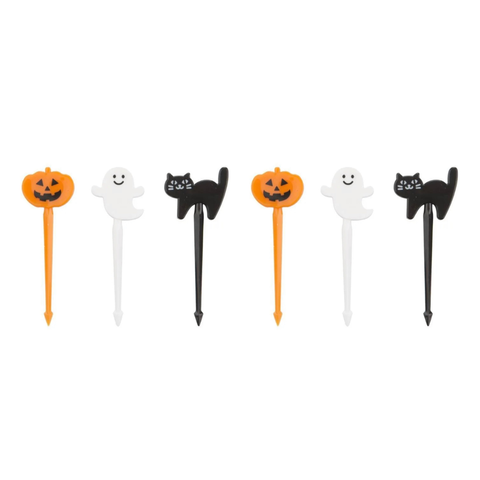 Food Picks - Halloween (6 Pieces)