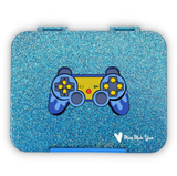 Bento Lunchbox (Large) - Sparkle Blue Gamer