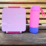 Maxi Bento Lunchbox + Thermos Food Jar - Pink