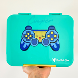 Bento Lunchbox (Large) - Teal Gamer