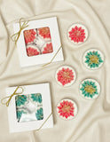 Holly Leaf Christmas Maxi Tealights