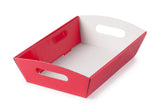 Box red tray