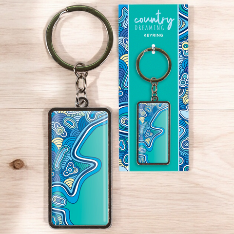 Country Dreaming Keyring