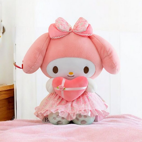 Heart plush toy