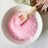 Raspberry Candy Cane Bath Salts