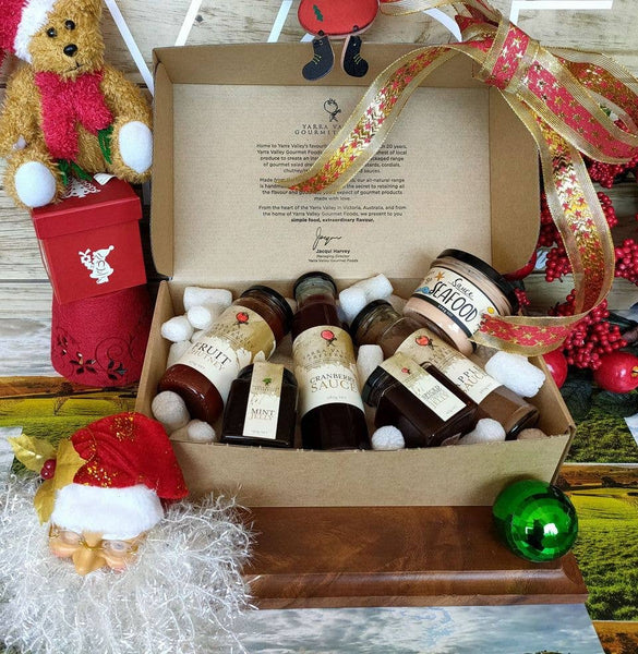 Yarra Valley Condiment Hamper Box – Red Centre Gift Baskets