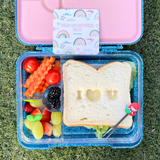 Bento Lunchbox (Large) - Sparkle Blue Gamer