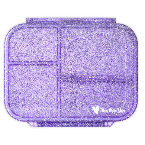 Bento Lunchbox (Mini Snack) - Sparkle Purple