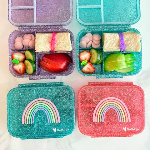 Bento Lunchbox (Mini Snack) - Sparkle Purple
