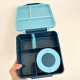 Maxi Bento Lunchbox + Thermos Food Jar - Blue