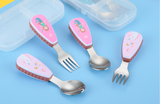 Spoon & Fork Kids Cutlery Set - Dino