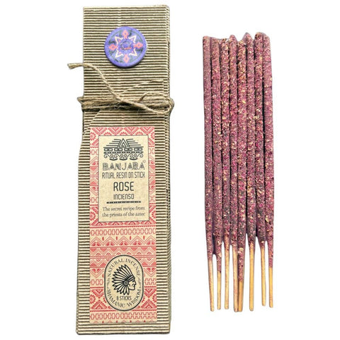 Rose Resin on Stick Incense Shamanic Wisdom