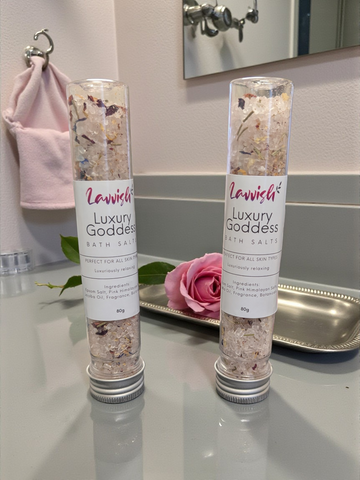 Goddess Bath Salt Tubes