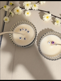 Handpoured Naughty Secret Message Carousel Candle | Lotus | 65mm x 95mm