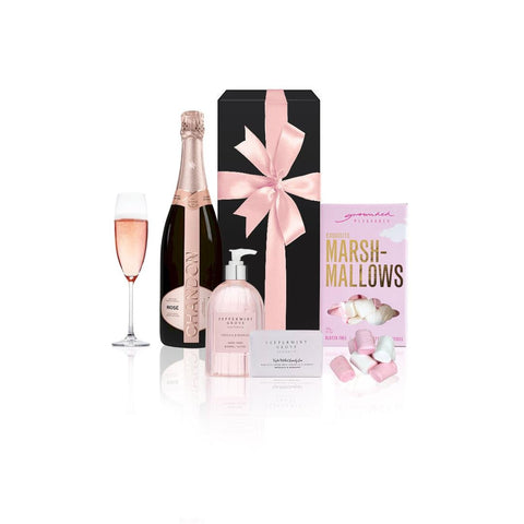 Pink champagne and Sweets Hamper