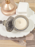 Handpoured Carousel Candle | Lotus | 65mm x 95mm