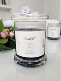 Hand Poured Aphrodisiac Medium Jar candle- luxury Soy wax