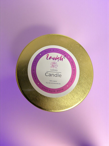 Hand Made pheromone Small candle- luxury Soy wax