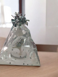 Glass dome with plate