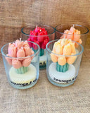 In Full Bloom - Tulip Bouquet Jar Candle