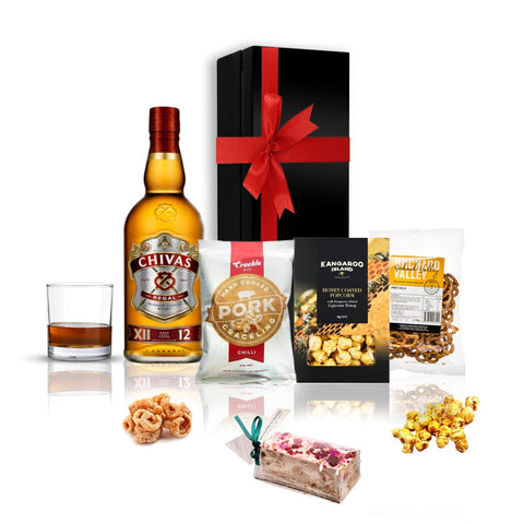 Whisky and Snacks Gift Hamper