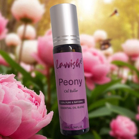Peony Infused Oil Roller Ball - Floral Scent Therapy