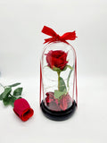 LED Single Stem Rose Red