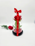 LED Single Stem Rose Red