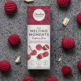 Charlie's Mini Melting Moments (4 pack) - Raspberry Bliss 50g