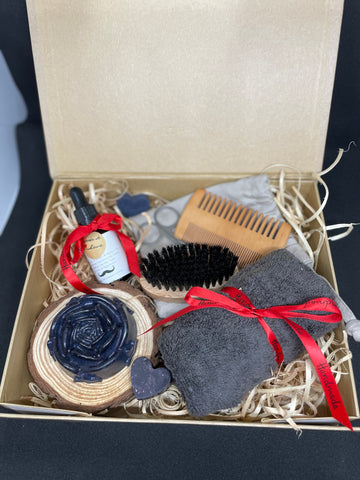 The Gentlemen's Essential Beard Set - Deluxe & Handmade