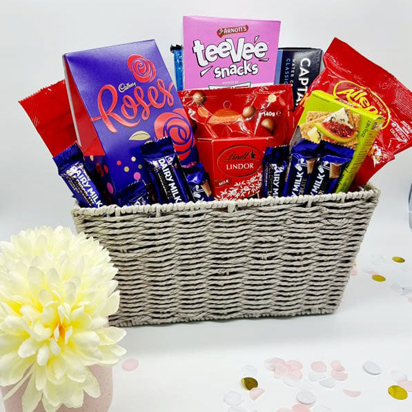 Sweet Tooth – Red Centre Gift Baskets