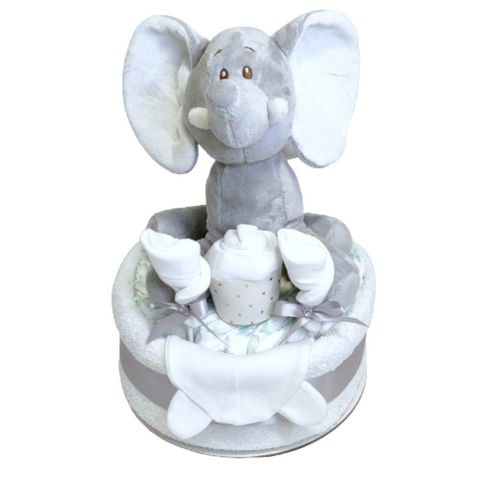 Ellie Tier 1 Nappy cake Silver