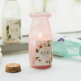 Scented Milk bottle Candle