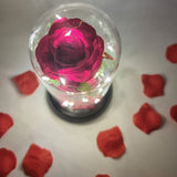 LED Single Stem Rose Red